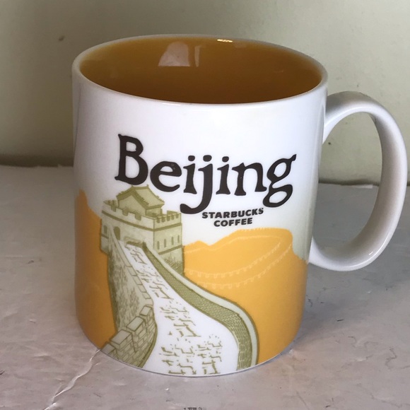 Starbucks Beijing Coffee Mug Cup Collectors Item Ceramic EUC Tea Good Condition - Picture 1 of 10